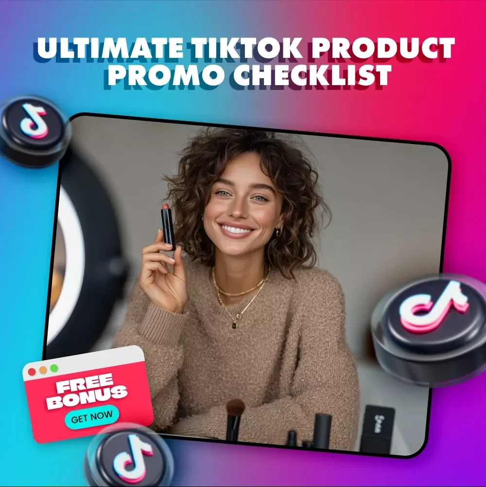 Ultimate TikTok Product Promo Checklist: Go Viral, Get Sales, Have Fun | Digital Download Guide for Small Business Owners, Creators & Online Shops | How to Promote Products on TikTok eBook