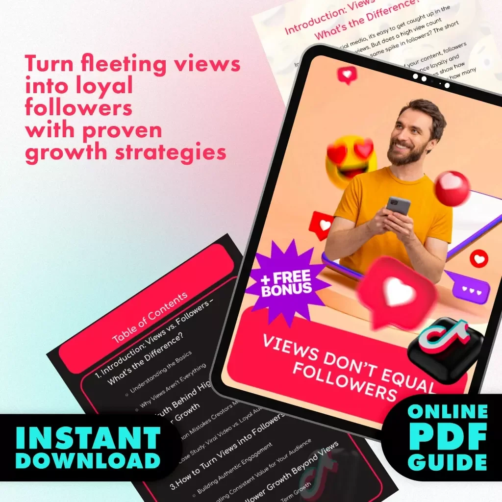 Views Don’t Equal Followers | Digital Guide for Creators | Why Views Don’t Mean Followers & How to Grow Your Audience