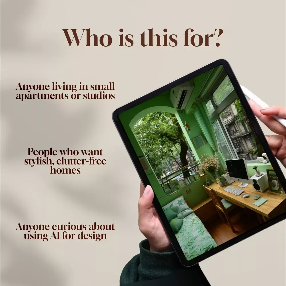Small Space Solutions for Urban Living | Digital Download Guide for Apartment Decor, Storage Ideas, Multi-Functional Furniture & AI Home Design Tips