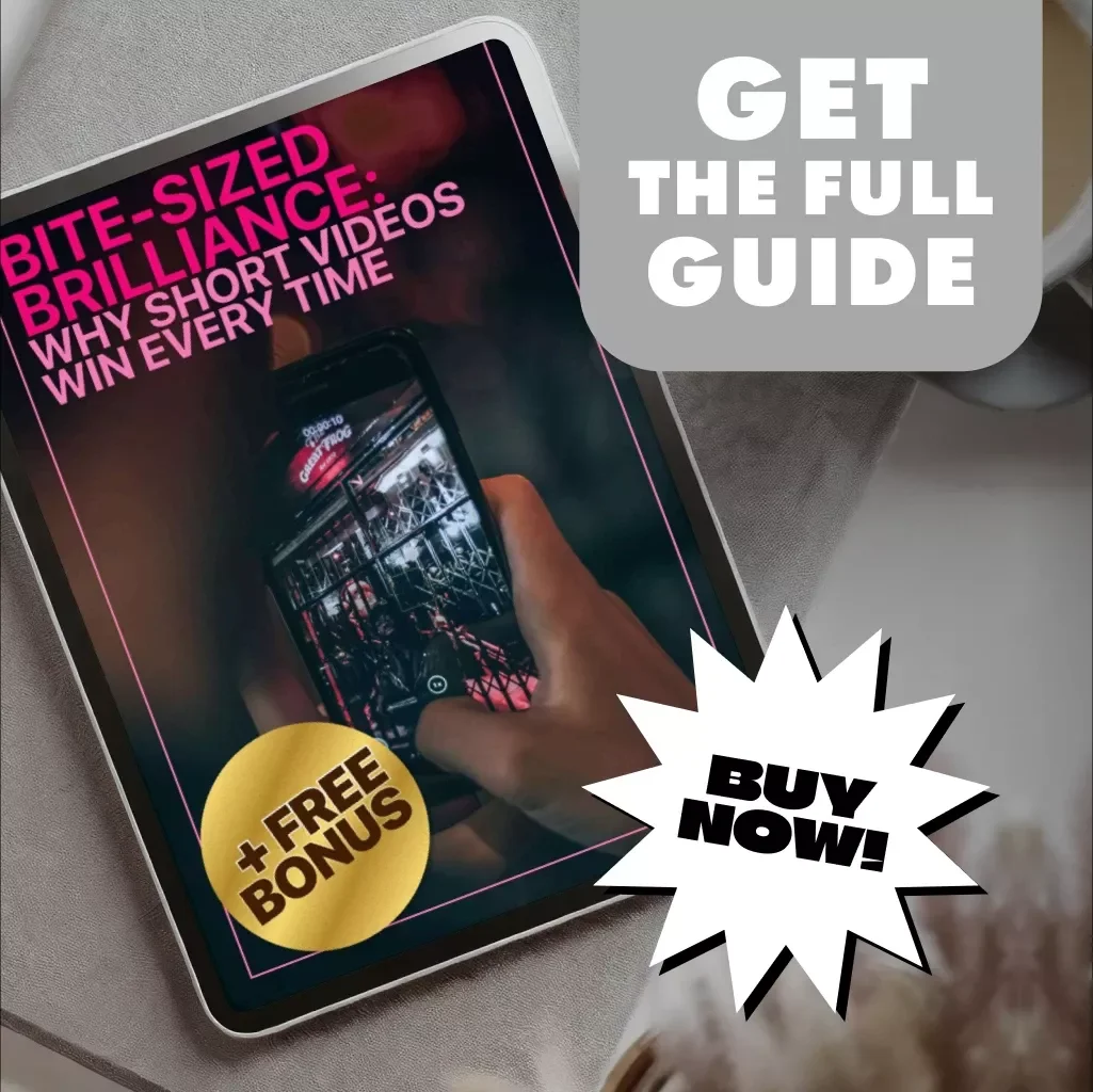 Bite-Sized Brilliance: Why Short Videos Win Every Time | Digital Guide for Creators, Marketers & Entrepreneurs | eBook Download on Why Short Videos Often Perform Better