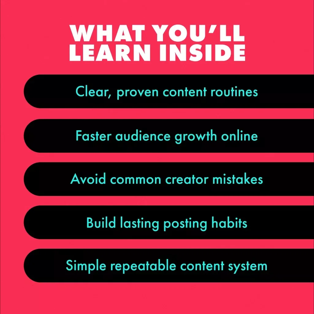 What Successful Creators Do Again and Again to Win Online | Digital Guide for Creators | Learn What Successful Creators Repeat Over and Over to Grow Online