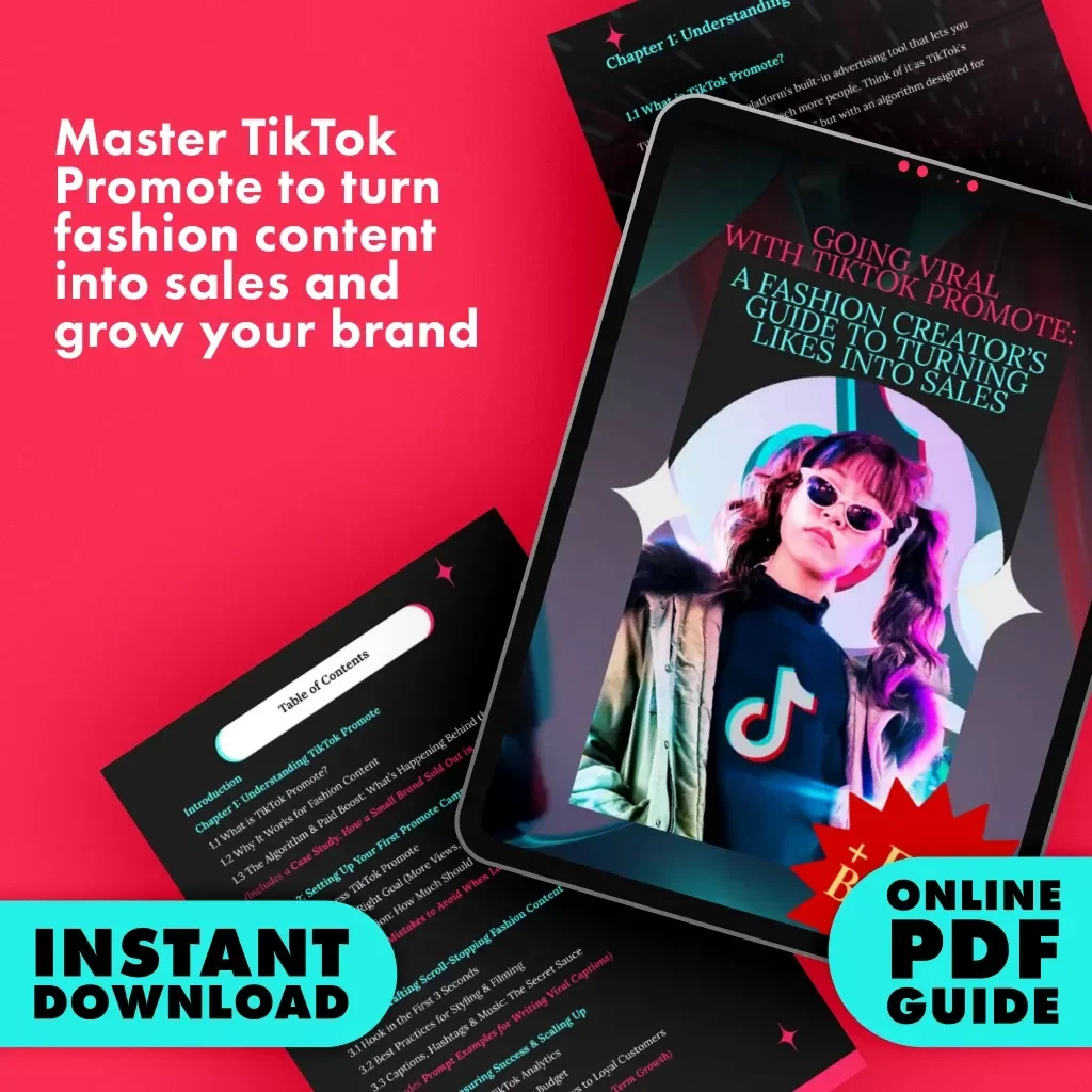 Going Viral with TikTok Promote: A Fashion Creator’s Guide to Turning Likes into Sales