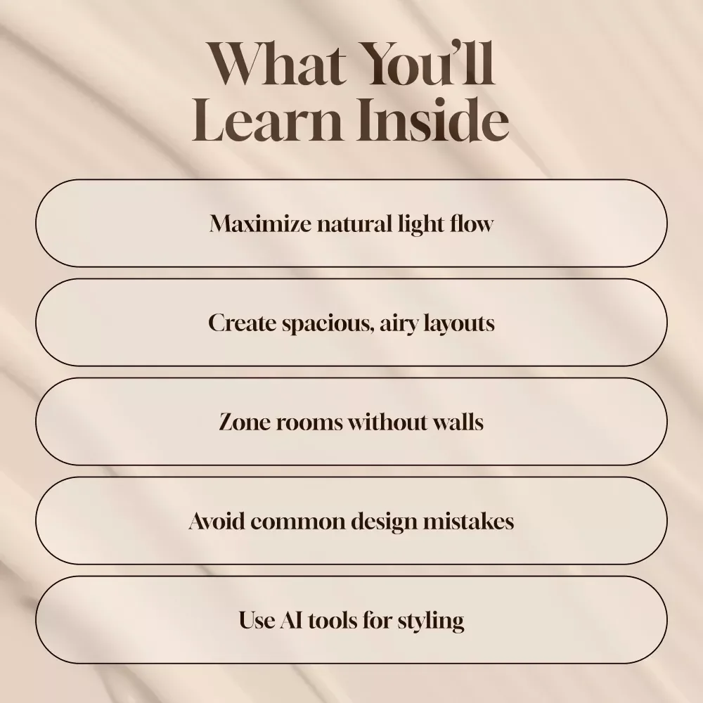 Open Concept Living: Design & Flow | Digital Guide for Home Design, Interior Styling, Open Floor Plans & AI Tools