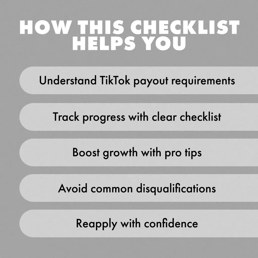 TikTok Creator Rewards Checklist: Are You Ready to Cash In | Digital Download Guide for TikTok Creator Rewards Program Requirements, Eligibility & Monetization Tips