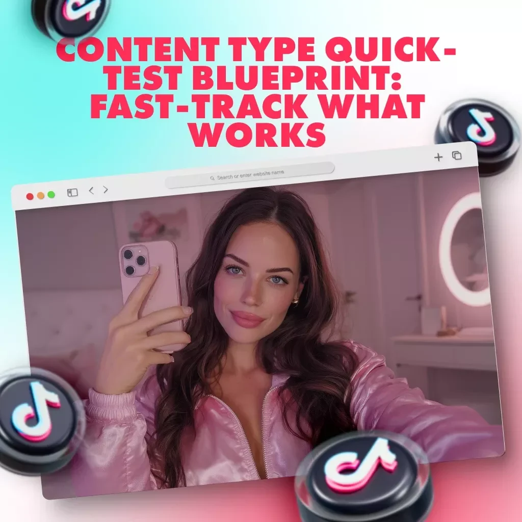 Content Type Quick-Test Blueprint: Fast-Track What Works | Guide, eBook, Checklist | Quick System for Testing Content Types
