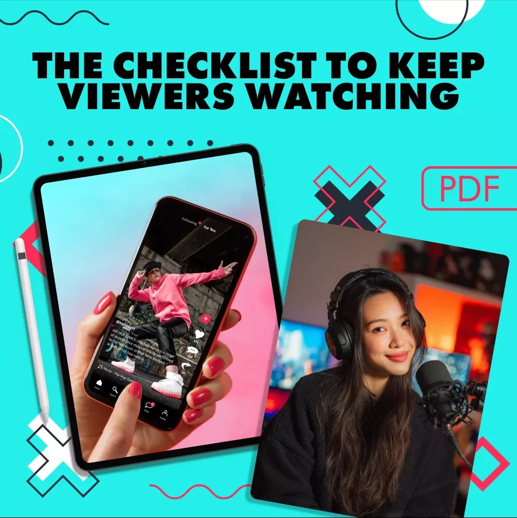 “Hooked ‘Til the Last Second” — The Checklist to Keep Viewers Watching | Digital Download Guide, eBook, How to Keep Viewers Watching Till the End, Engagement Boosting Video Content