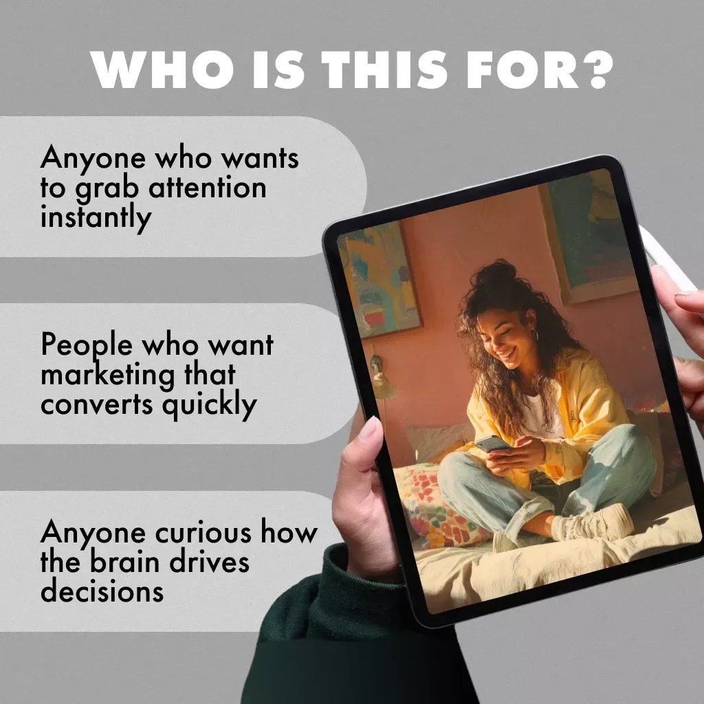 The 0.5 Seconds Rule: How to Capture Attention Instantly | Guide to First Impressions, Marketing, and Human Perception | Digital Download eBook