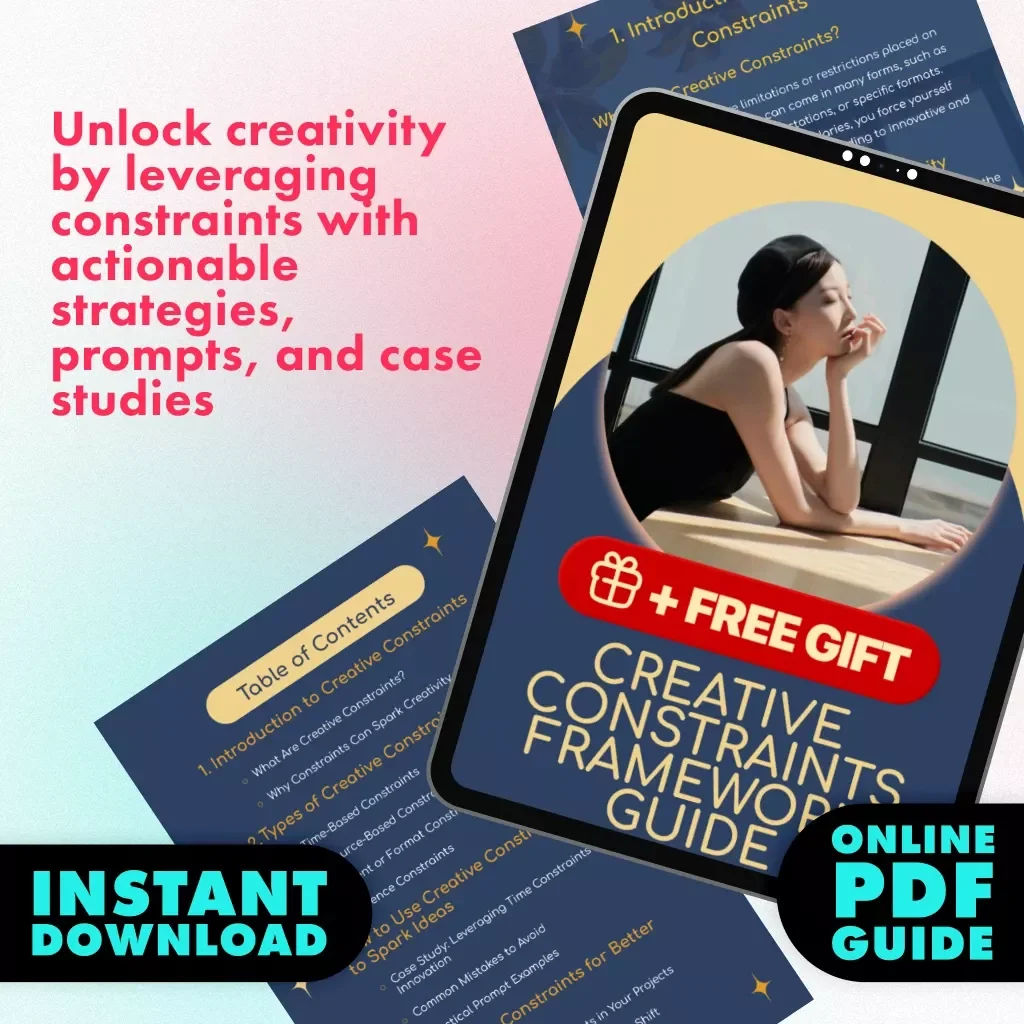 Creative Constraints Framework Guide: Unlock Your Creativity with Powerful Constraints for Innovative Ideas