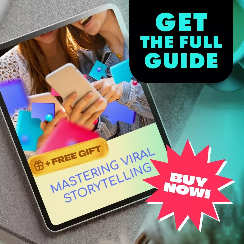 Mastering Viral Storytelling Guide | Viral Storytelling Templates for Creators, Marketers & Entrepreneurs | Digital Download eBook & Guide