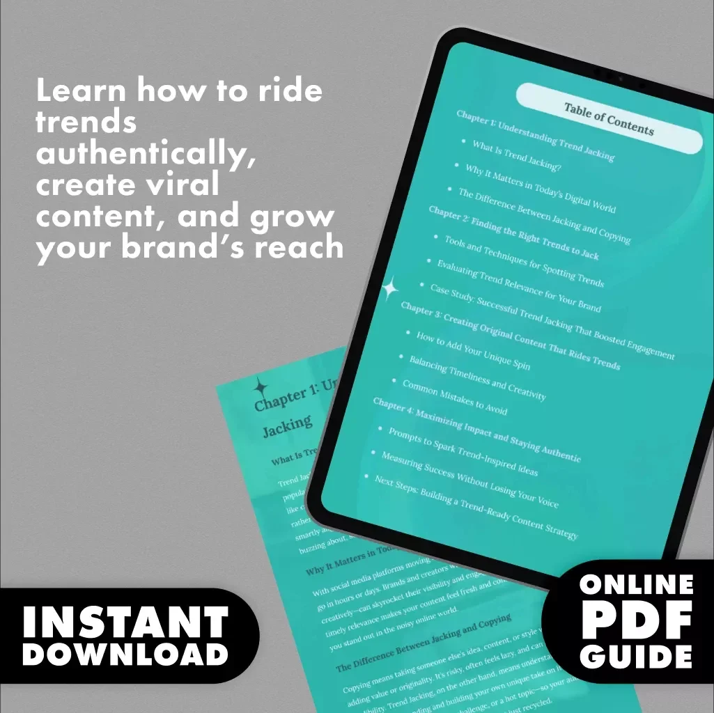 Trend Jacking 101: Ride the Wave, Don’t Copy the Tide – Go Viral Without Copying