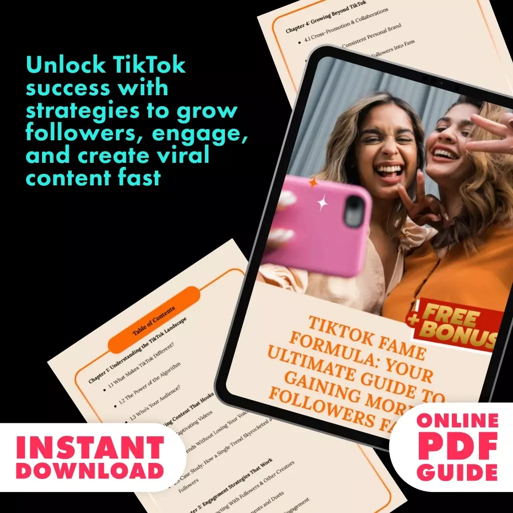 TikTok Fame Formula: Your Ultimate Guide to Gaining More Followers Fast - Boost Your TikTok Presence Today