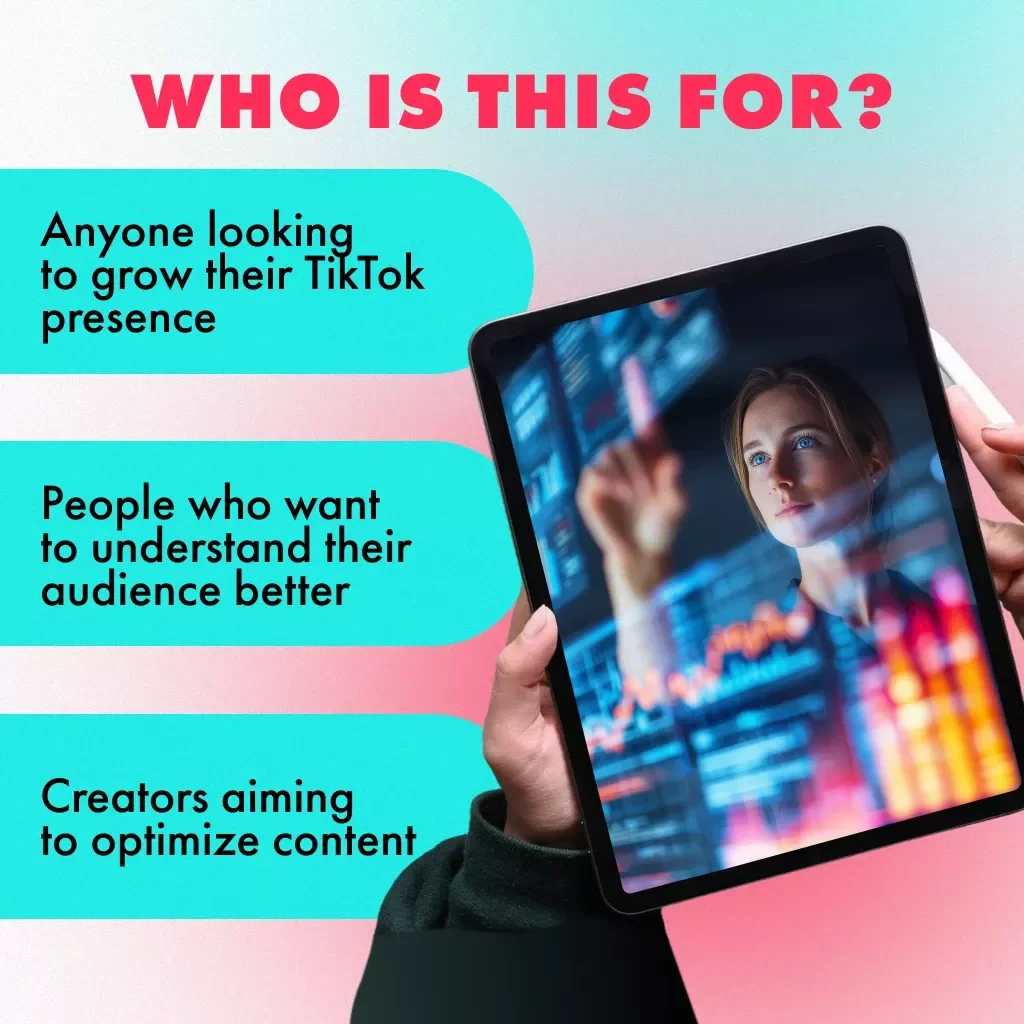 The Ultimate Tool for TikTok Analytics 📊🚀 - Master Your Data, Boost Engagement, and Grow Your TikTok Strategy