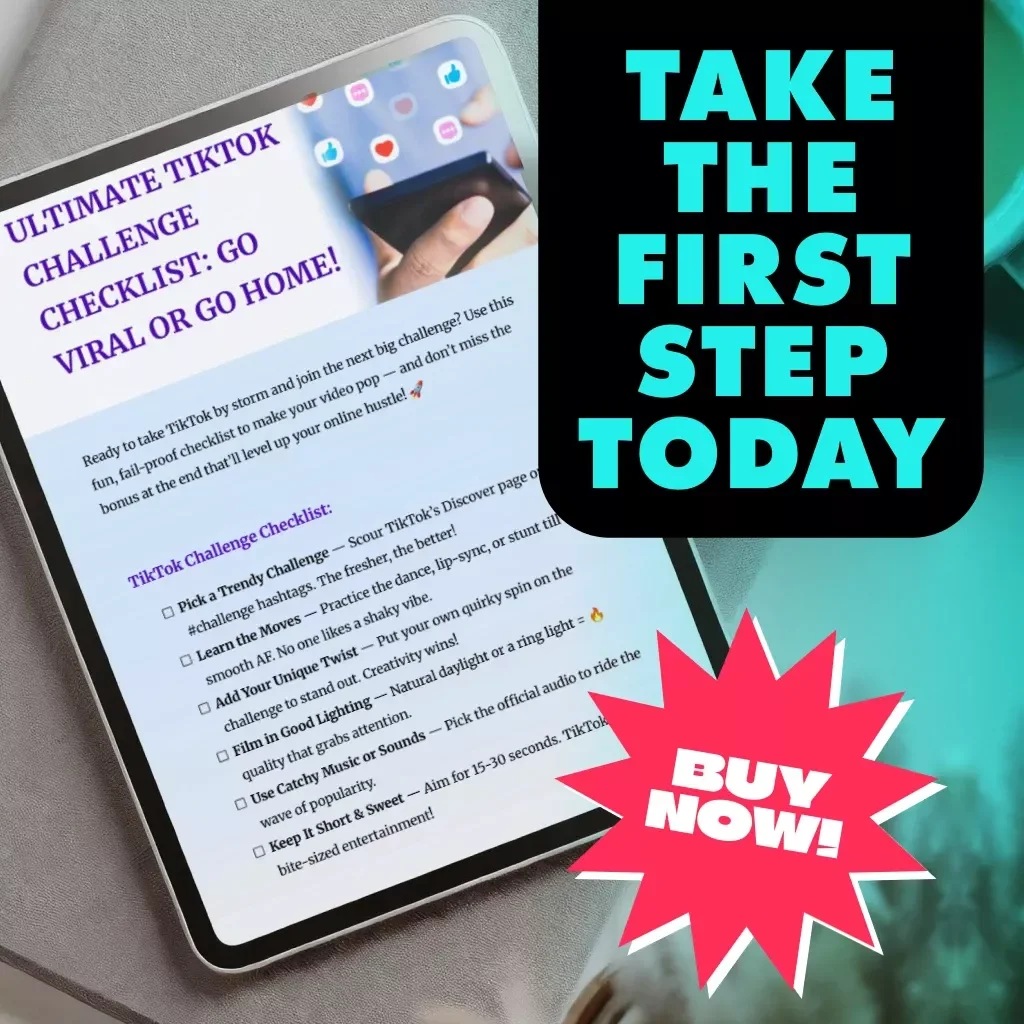 Ultimate TikTok Challenge Checklist: Go Viral or Go Home! | TikTok Challenge Guide & eBook