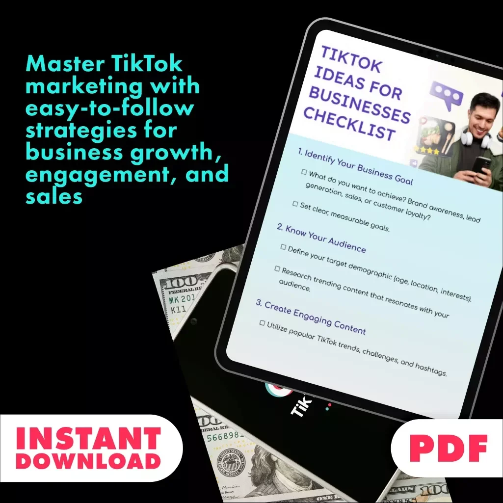 TikTok Ideas for Businesses Checklist – A Complete Guide to Boost Your Business on TikTok