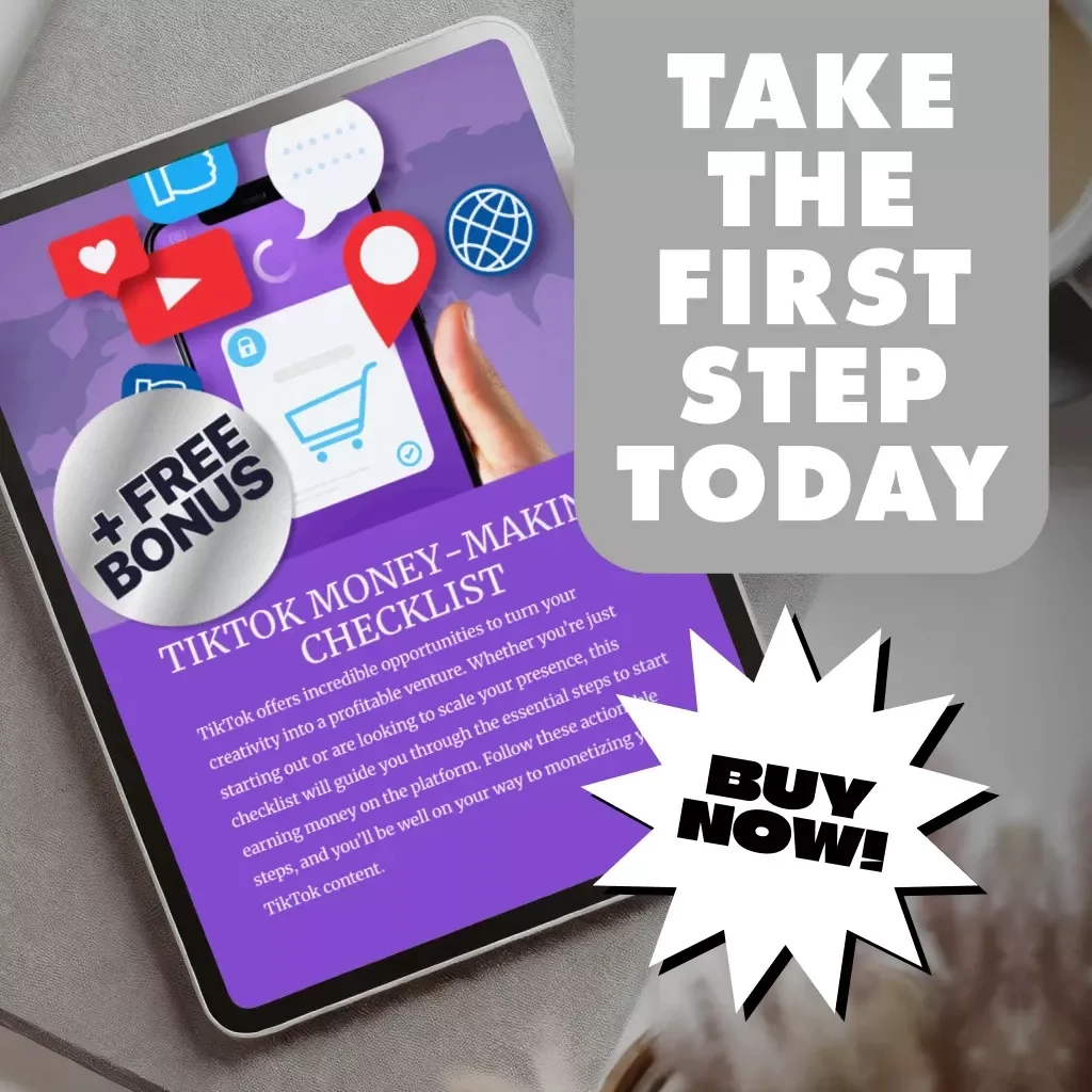 TikTok Money-Making Checklist: How to Make Money on TikTok with Ease