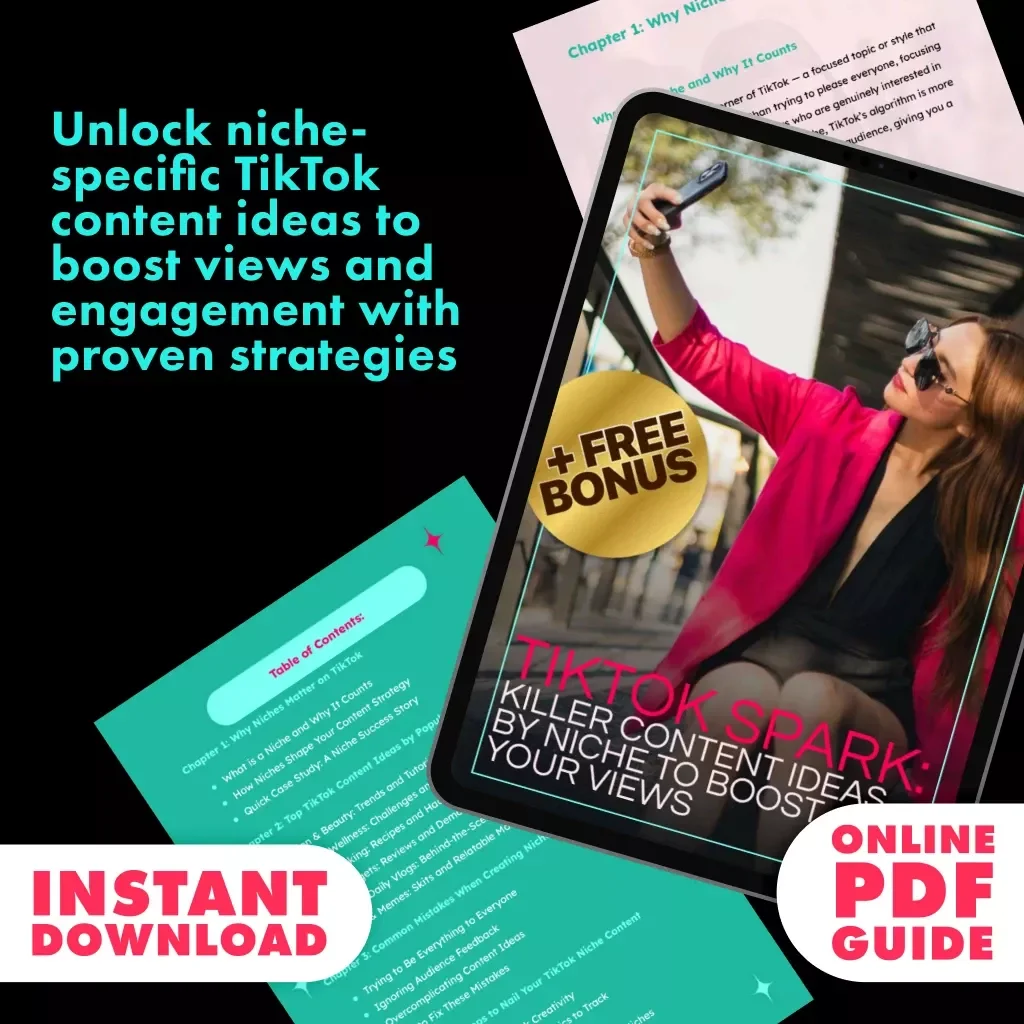 TikTok Spark: Killer Content Ideas by Niche to Boost Your Views - Digital Guide for TikTok Content Ideas by Niche