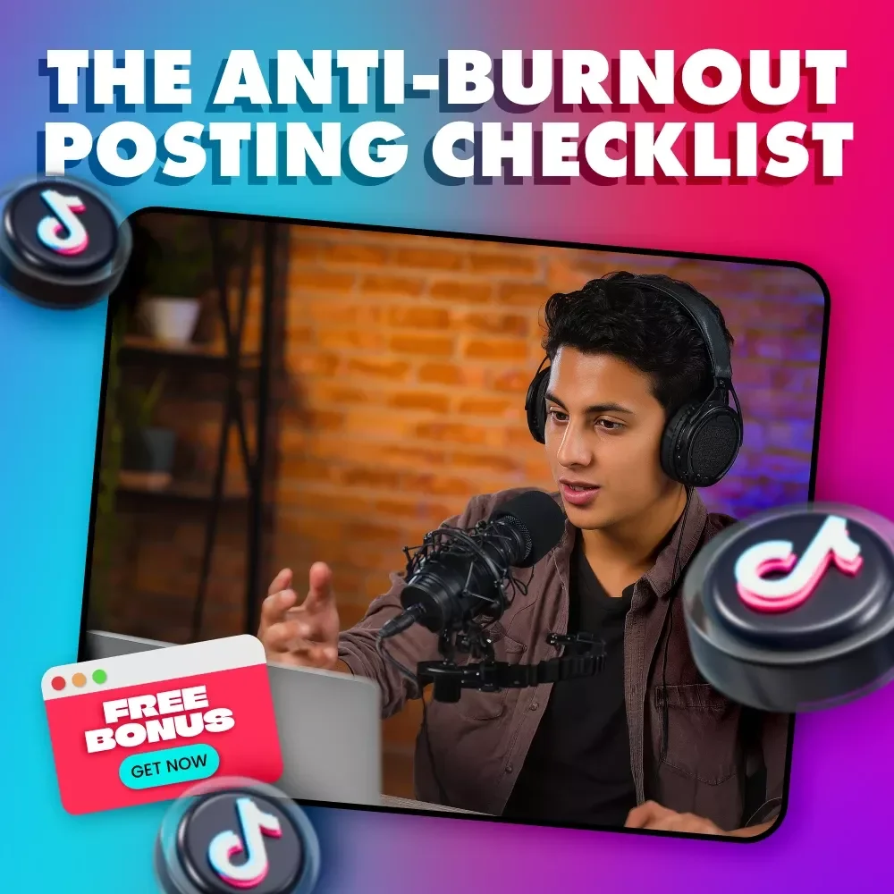 The Anti-Burnout Posting Checklist | Social Media Content Strategy | The Anti-Burnout Posting Plan for Creators & Entrepreneurs
