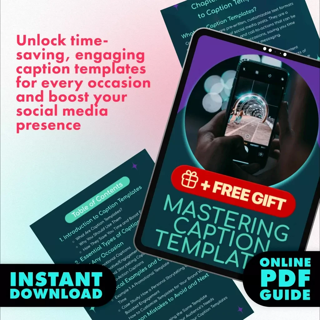 Mastering Caption Templates: The Ultimate Guide for Multi-Purpose Use