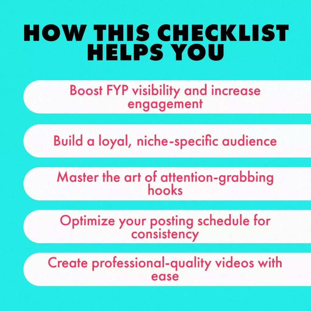 The Ultimate Checklist to Get on the TikTok FYP Consistently — Your Shortcut to Viral Stardom