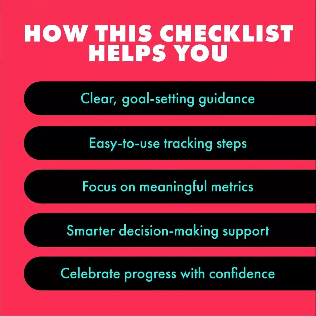 Track What’s Working Checklist | Digital Download | How to Track What’s Working Guide for Entrepreneurs, Small Business Owners, and Content Creators