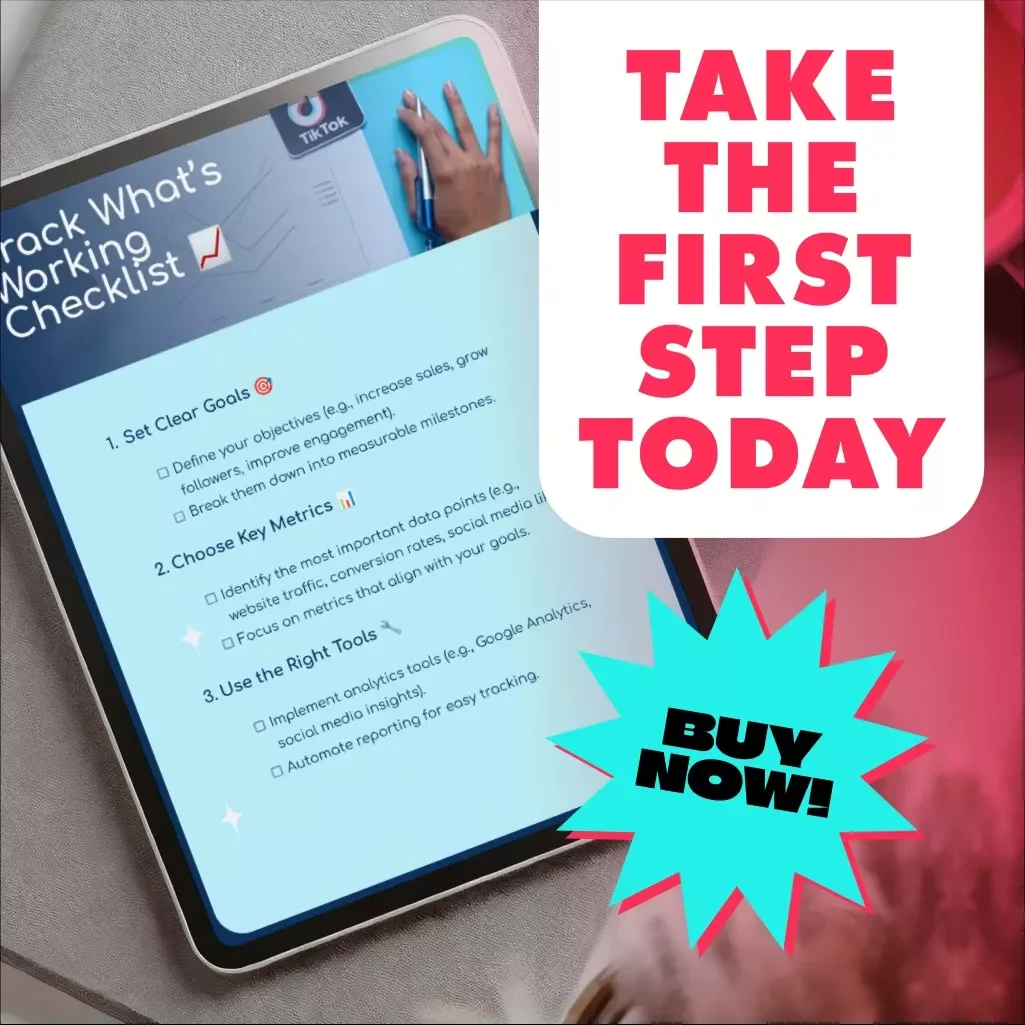 Track What’s Working Checklist | Digital Download | How to Track What’s Working Guide for Entrepreneurs, Small Business Owners, and Content Creators