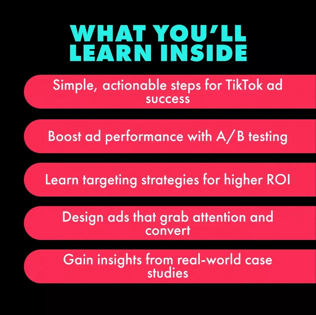 TikTok Ads Manager Made Simple: Your Quick Guide to Winning Ads | eBook Guide for Effective TikTok Ads Management
