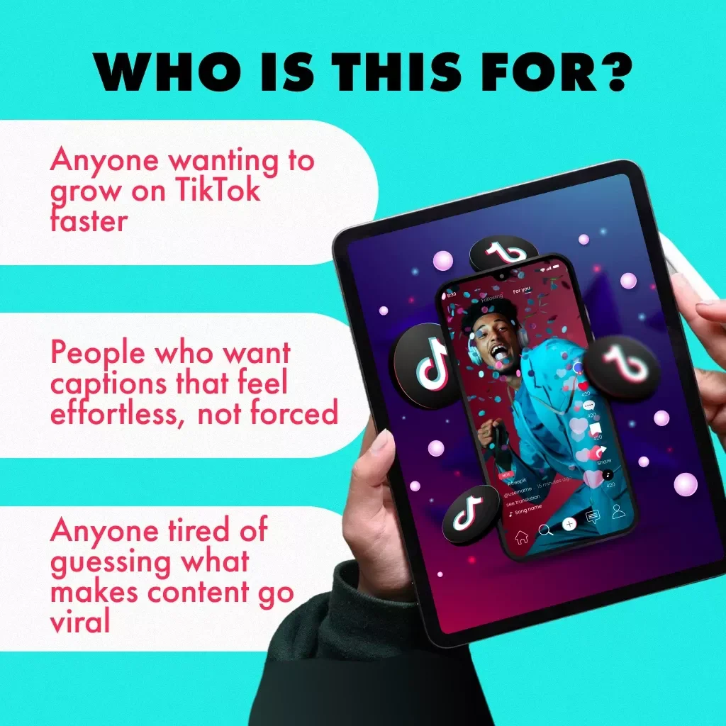 How to Write Captions That Hook, Engage and Blow Up on TikTok | Guide for Good TikTok Captions, Viral Content Strategies & Caption Writing Tips