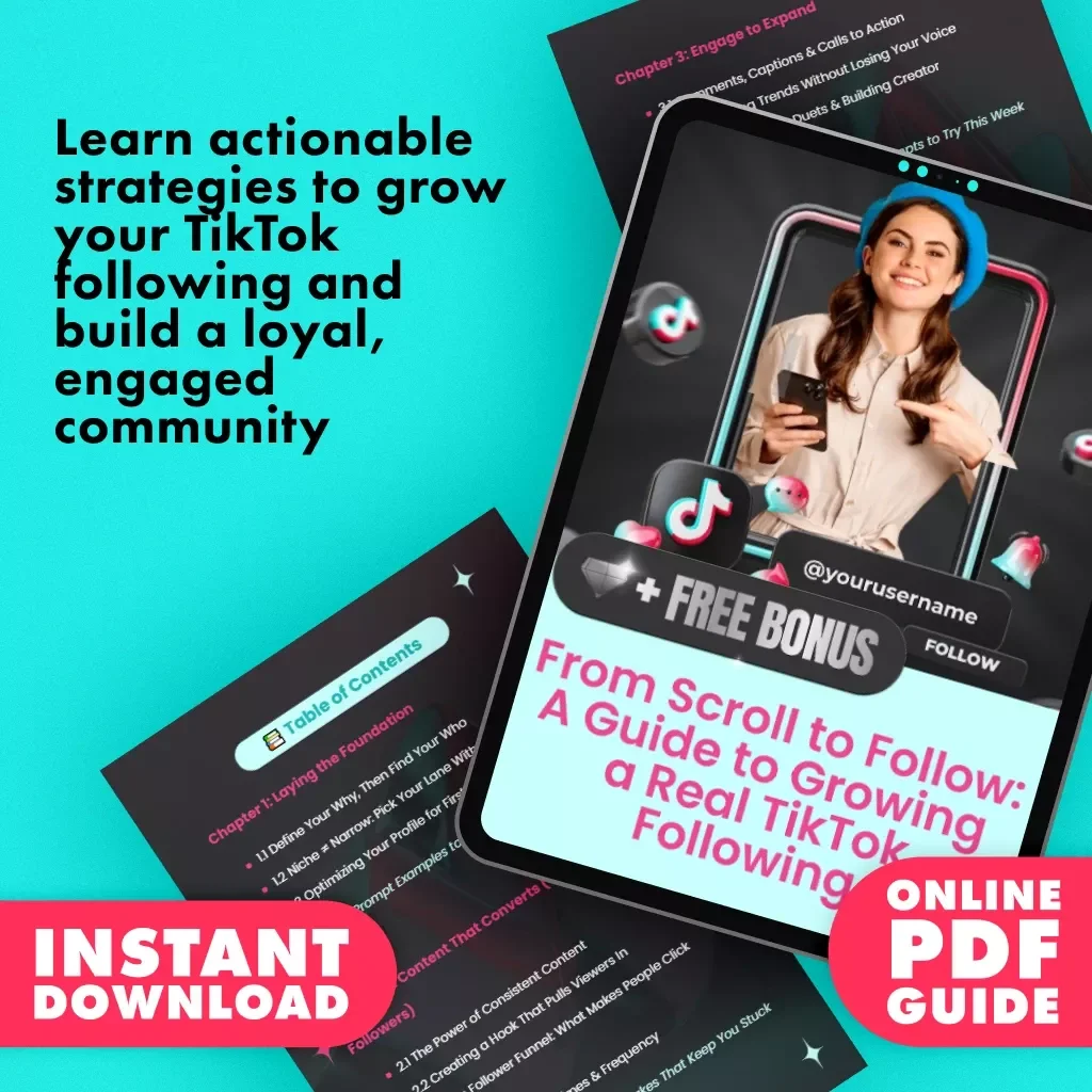 From Scroll to Follow: A Guide to Growing a Real TikTok Following