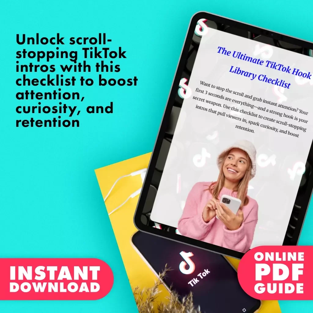 The Ultimate TikTok Hook Library Checklist: Create Scroll-Stopping Intros & Boost Engagement