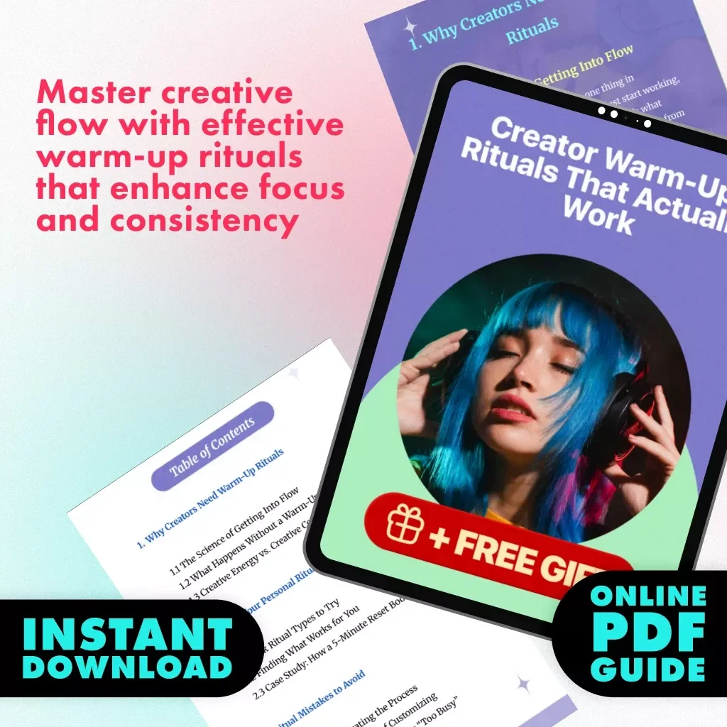 Creator Warm-Up Rituals That Actually Work - Effective Guide for Boosting Creativity and Consistency