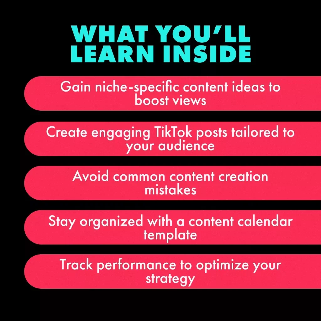 TikTok Spark: Killer Content Ideas by Niche to Boost Your Views - Digital Guide for TikTok Content Ideas by Niche