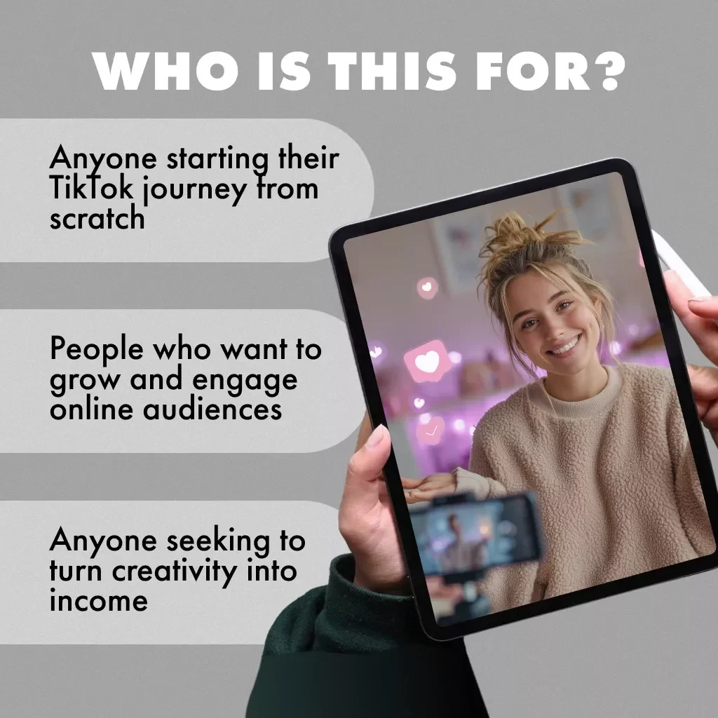 Unlock Your TikTok Fame | How to Become a Content Creator on TikTok | Digital Download Guide for Beginners, Influencers & Aspiring Creators