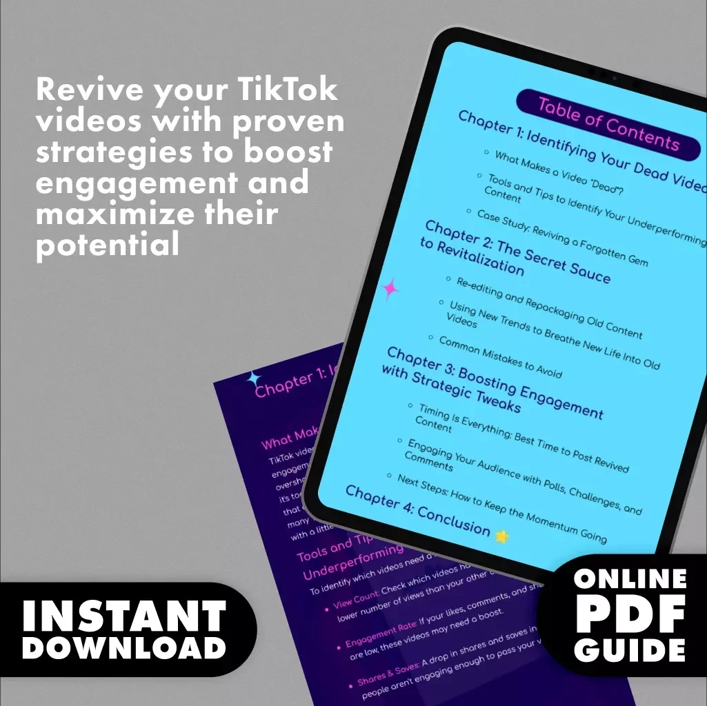 Reviving the Dead: Bring Your TikTok Videos Back to Life 💥 - The Dead Video Revival Strategy Guide