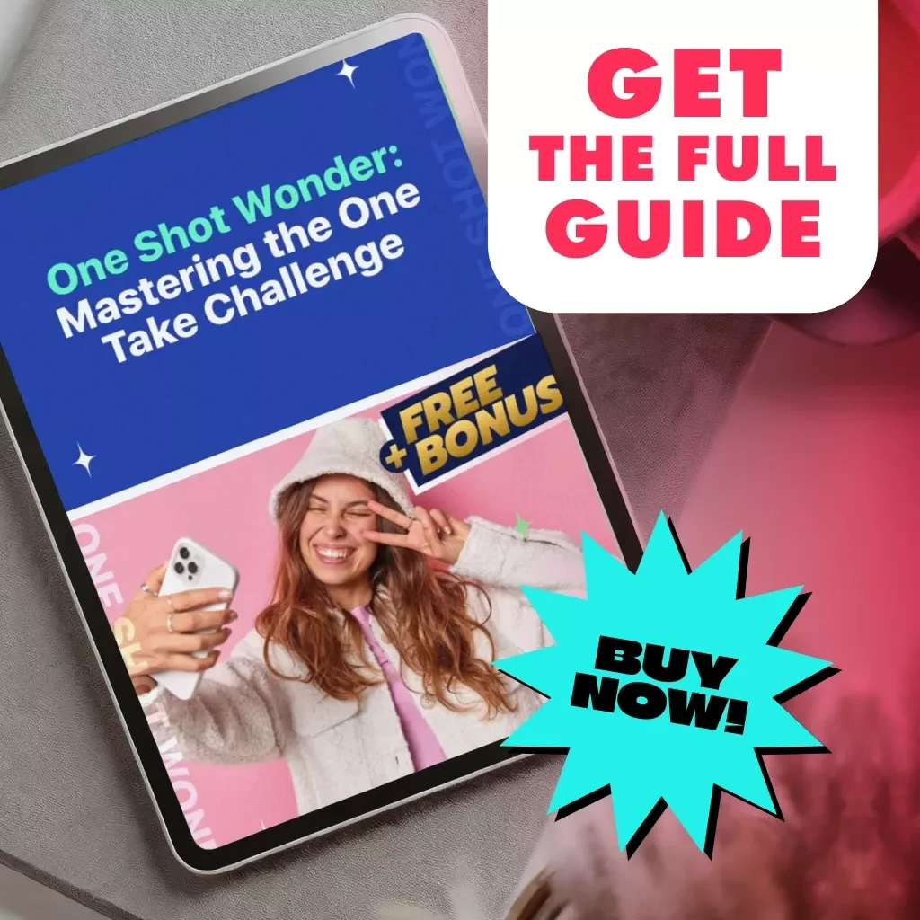 One Shot Wonder: Mastering the One Take Challenge Guide | Perfect Your 