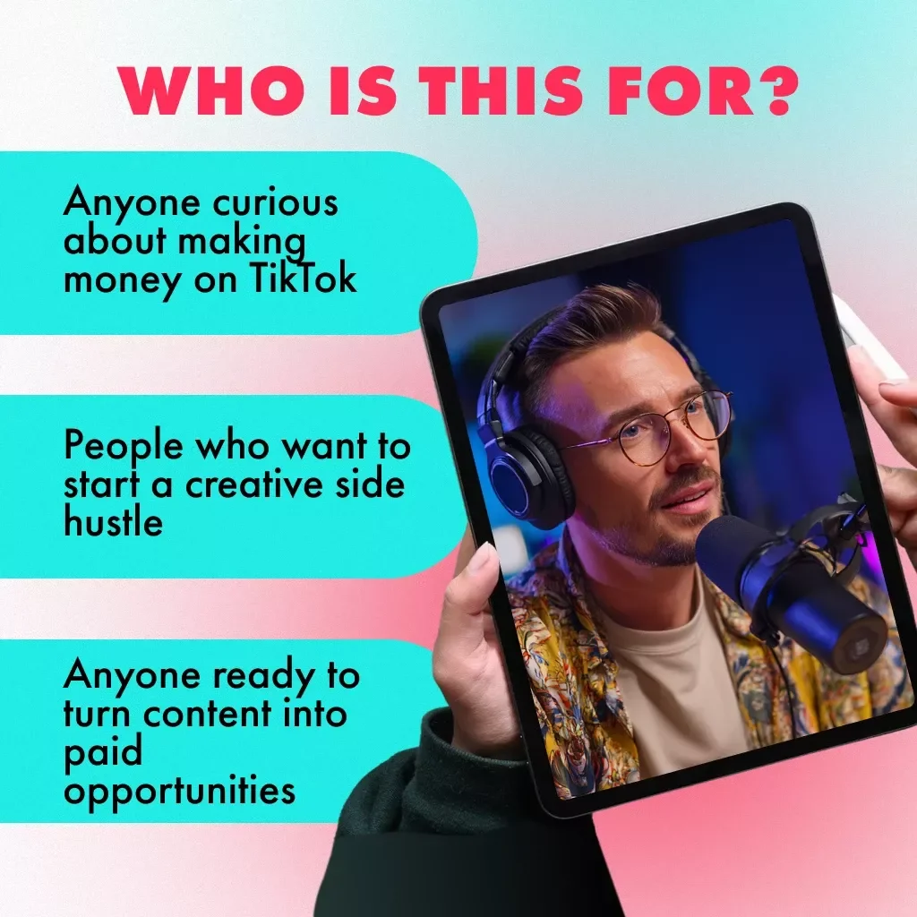 TikTok UGC Unlocked: Becoming a Paid Creator | How to Become a UGC Creator on TikTok | Digital Guide for Beginners, eBook, Checklist for Paid UGC Work