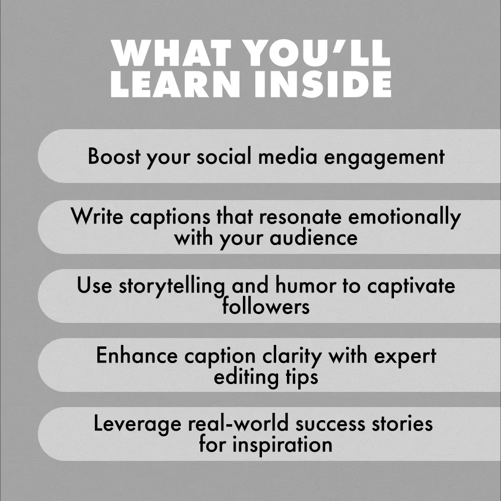 Caption Magic: Crafting Catchy Lines That Click - Guide to Writing Catchy Captions & Boosting Engagement