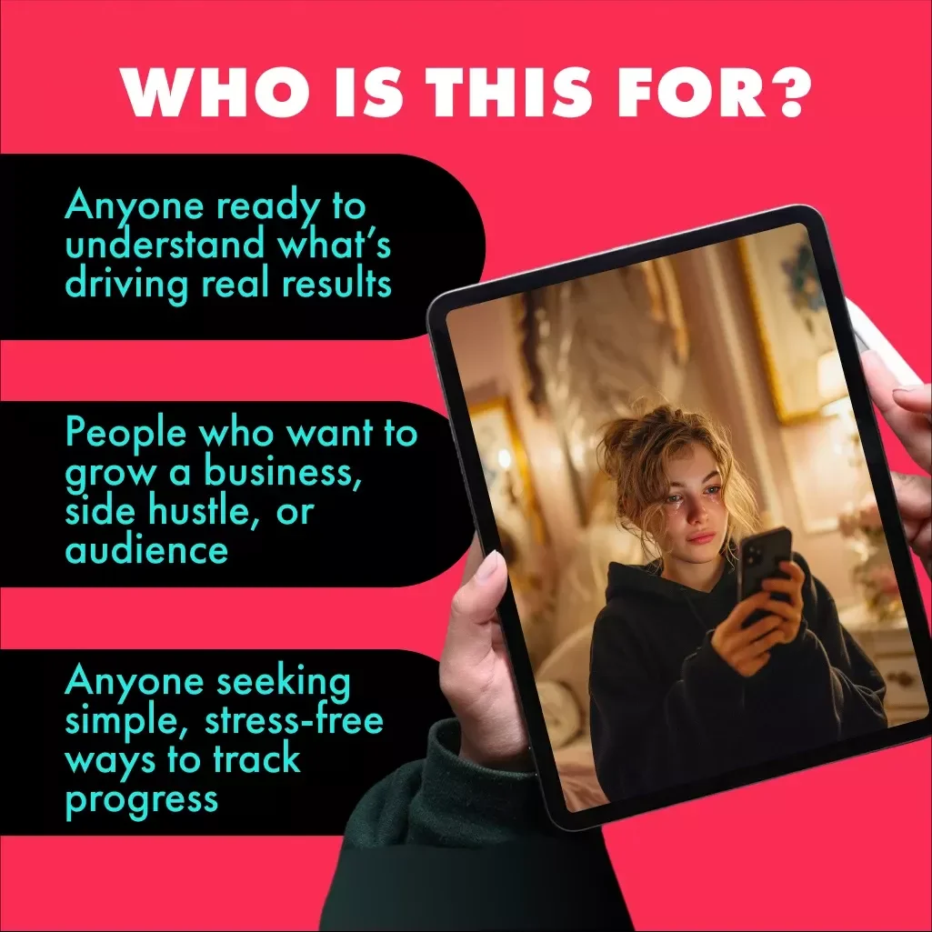 Track What’s Working Checklist | Digital Download | How to Track What’s Working Guide for Entrepreneurs, Small Business Owners, and Content Creators