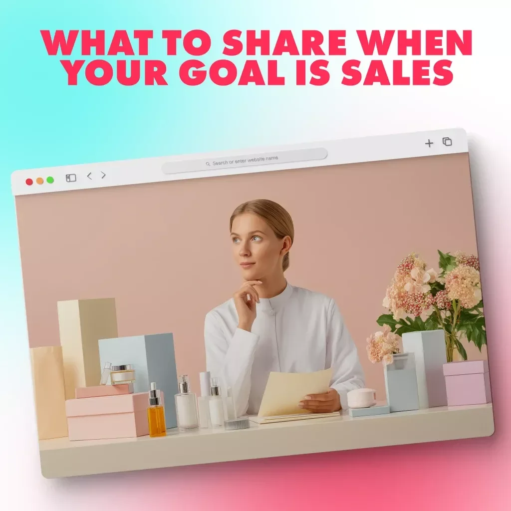 Post to Profit: What to Share When Your Goal is Sales | Digital Guide for What to Post if Your Goal is Sales | Social Media Marketing eBook for Entrepreneurs & Small Business Owners