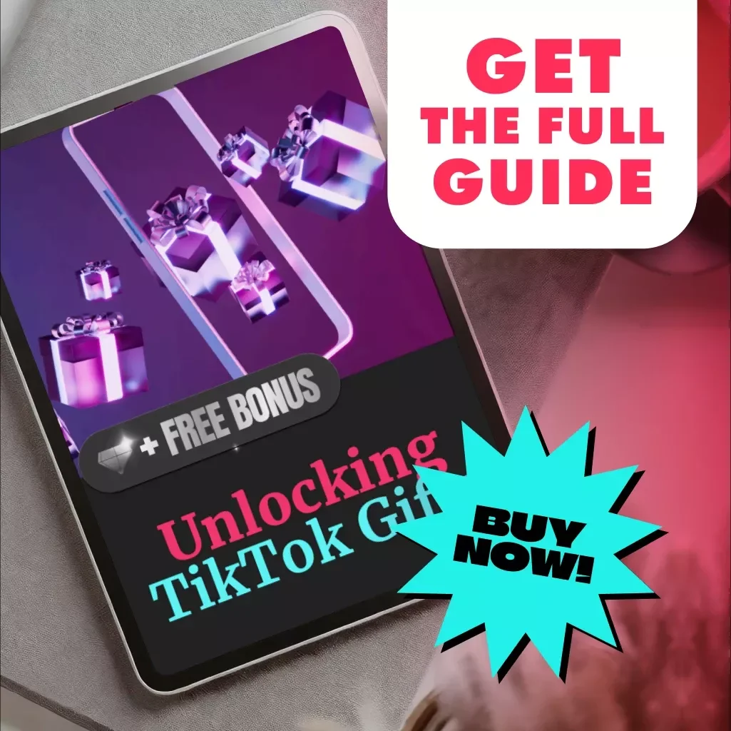 How Do TikTok Gifts Work | Unlocking TikTok Gifts Guide | Digital Download eBook for Creators, Viewers & Influencers