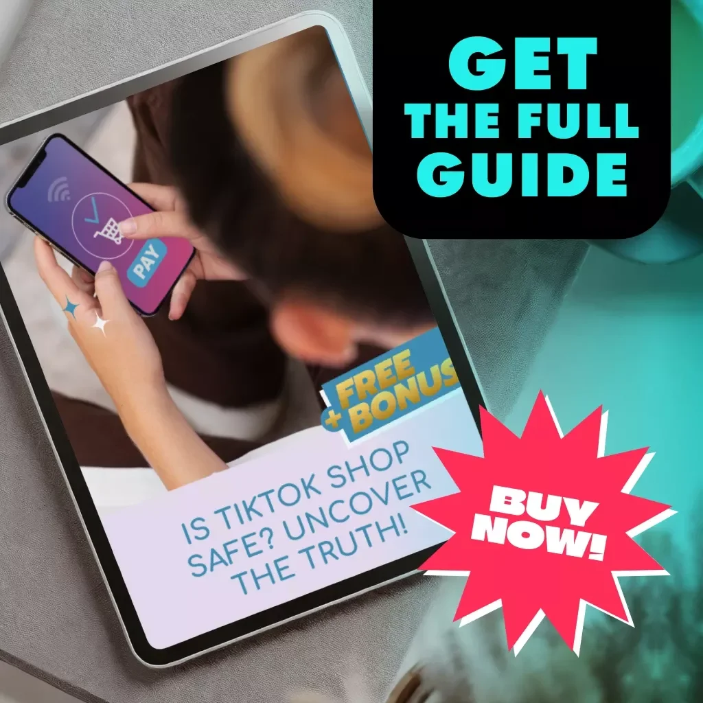 Is TikTok Shop Safe? Uncover the Truth! | Digital Guide | eBook for Shoppers, Privacy & Security Tips