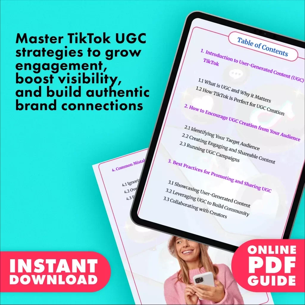 Mastering User-Generated Content on TikTok | Digital Guide | How to Make User Generated Content with TikTok for Creators, Brands & Small Businesses