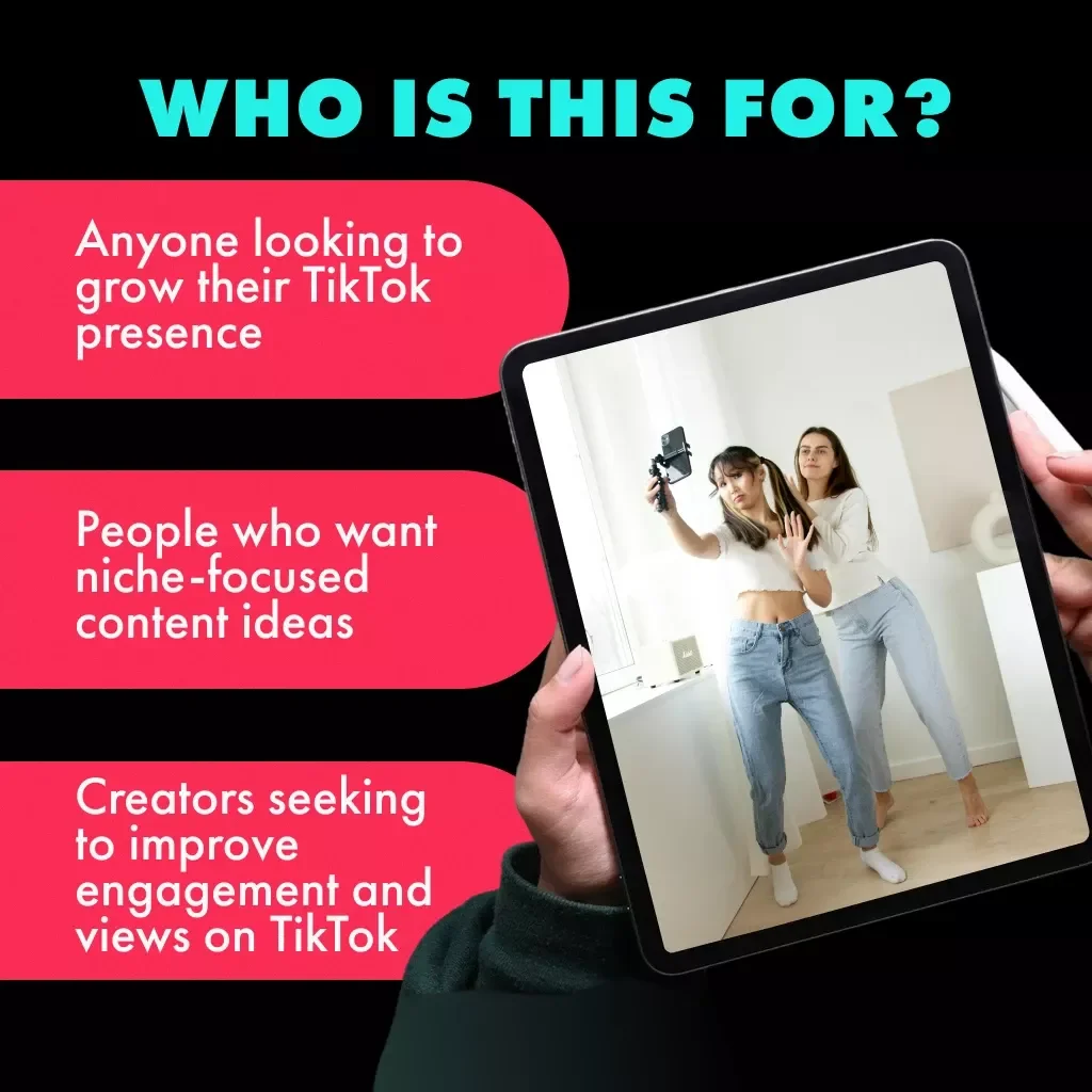 TikTok Spark: Killer Content Ideas by Niche to Boost Your Views - Digital Guide for TikTok Content Ideas by Niche