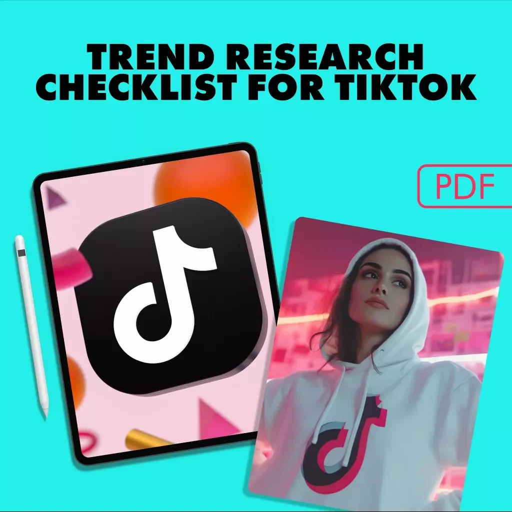 Trend Research Checklist for TikTok - A Digital Guide to Discovering the Latest Trends