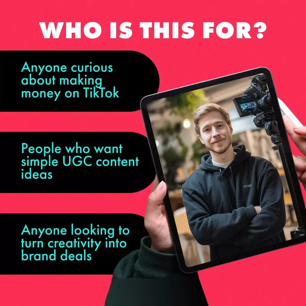 UGC on TikTok: The Creator’s Secret to Getting Noticed (and Paid) | Digital Guide for Beginners | What Is UGC in TikTok Explained | eBook + Checklist for Aspiring UGC Creators