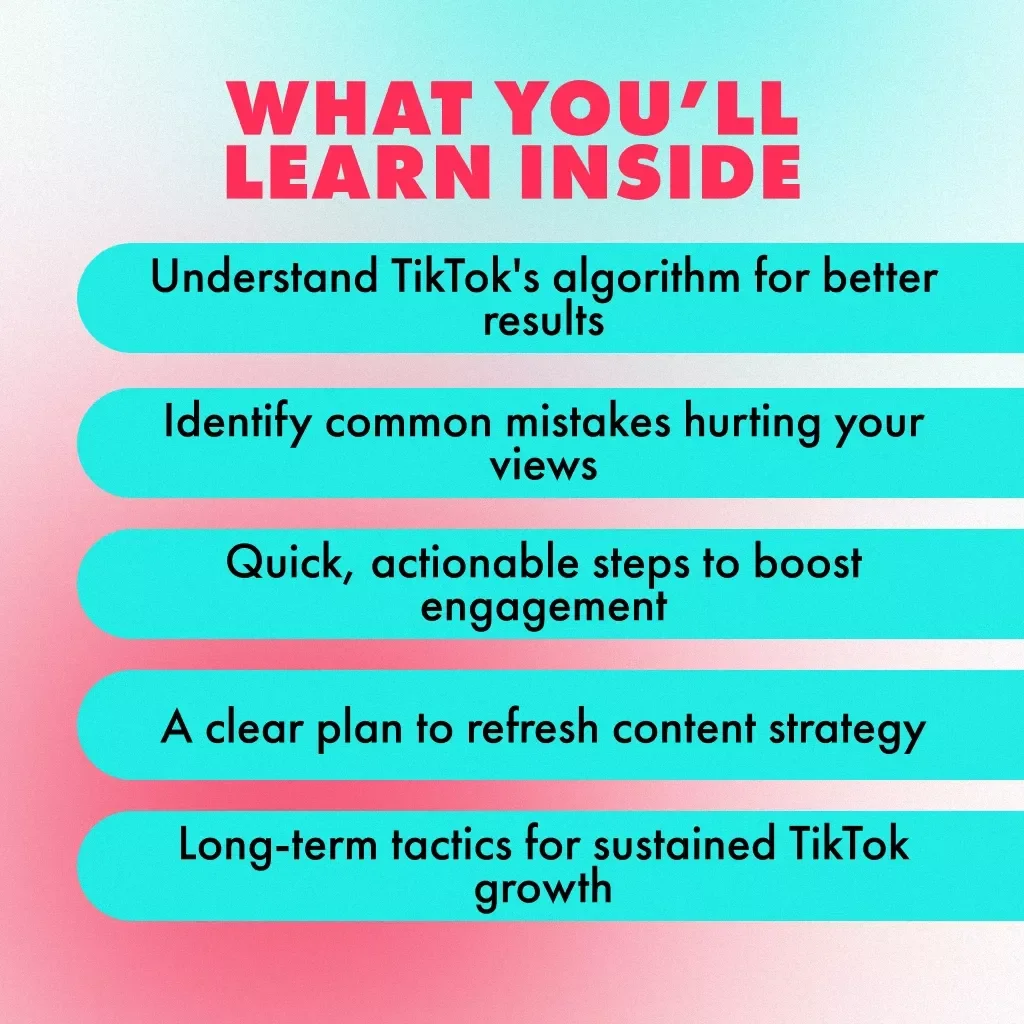 The View Dip Decoder: Why Your TikTok Views Dropped (And How to Bounce Back) - eBook Guide to Understanding TikTok View Drops and Fixes