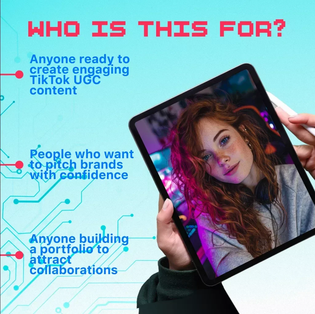 Worthy TikTok UGC Examples Checklist | Digital Download Guide for Creators, Content Ideas for UGC Portfolio, TikTok Content Inspiration, eBook + Checklist