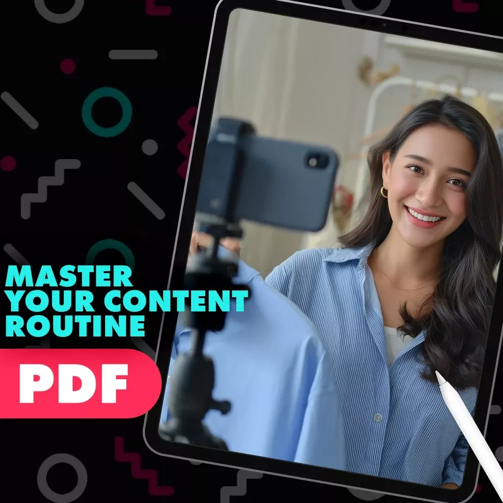 Master Your Content Routine | Digital Guide for Entrepreneurs, Creators & Small Business Owners | How to Build a Content Routine That Sticks