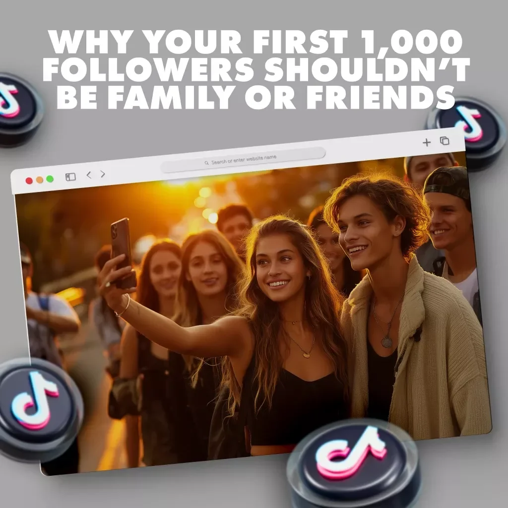 Why Your First 1,000 Followers Shouldn't Be Family or Friends | Digital Guide for Building an Authentic Audience