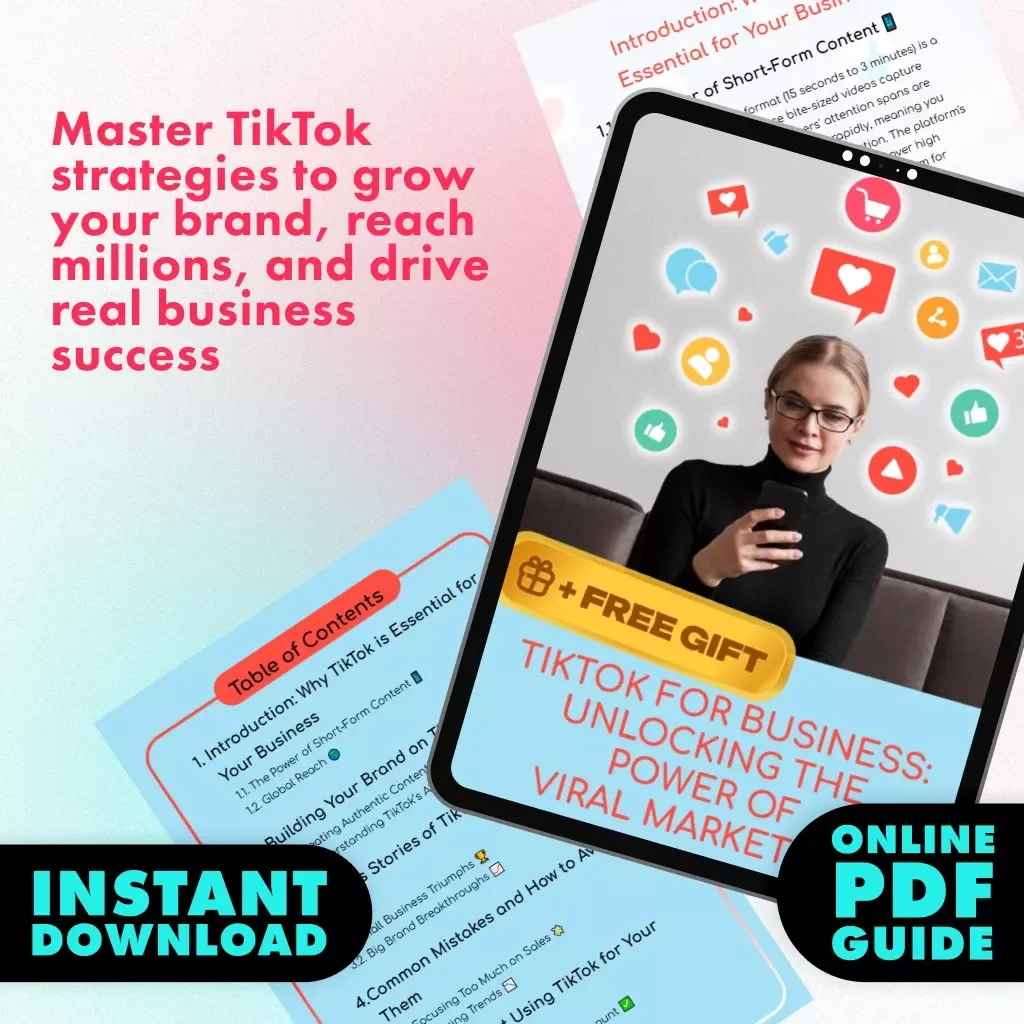 TikTok for Business: Unlocking the Power of Viral Marketing | Digital Guide for Entrepreneurs, Small Businesses & Brands | Benefits of TikTok for Business