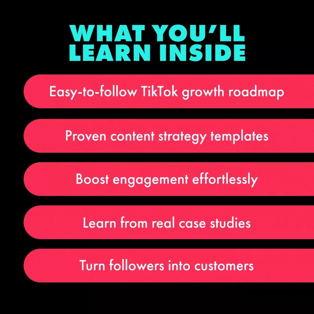 Master TikTok for Business Growth with Confidence | TikTok Marketing for Business Guide, Social Media Strategy, Digital Download eBook